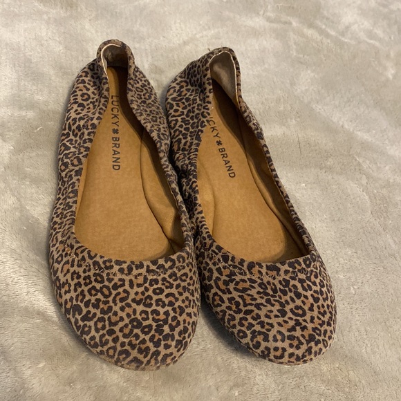 Lucky brand flats- leopard print - Picture 2 of 6